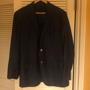 Men’s Brione navy blue sports coat. BEAUTIFUL!